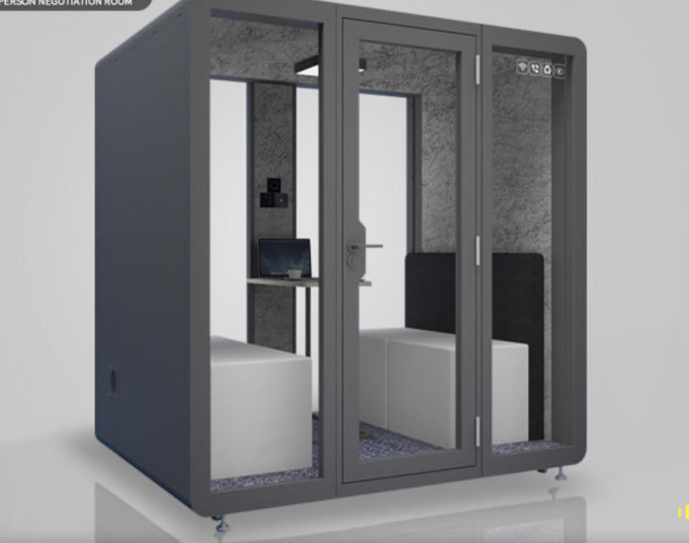 Movable Light Luxury Soundproof Room for Meeting Recordings and Private Living Space