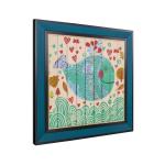 Kids Room Decor Square washable Ribbon Animal Paintings