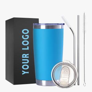 China Travel Car Mug Stainless Steel Insulated Tumblers Coffee Mugs Cups 20/30 OZ wholesale