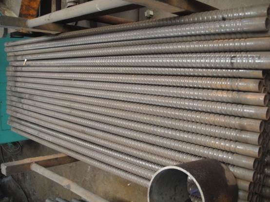 600 - 700kw Threaded Tube Waste Heat Recovery Boiler 0.8MPa Working Pressure