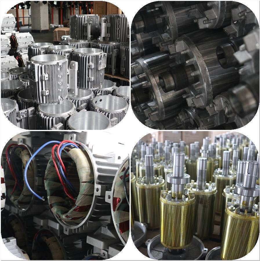 Horizontal Three Phase Hollow Shaft Electric Motor High Pressure 1400rpm Speed