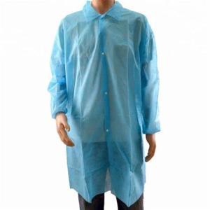 China Anti Static 30gsm SMS PP Insulated Disposable Lab Gown wholesale