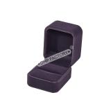 Black Velvet Earring Jewelry Box Wrapping Foam Safely Store Jewelry Collection