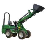 18.2KW Small Hydraulic Wheel Loader KUBATA Engine Mini Compact Wheel Loader