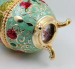 Shinny Gifts Thick Copper Luxurious Antique Toothpick Holder Toothpick Cans