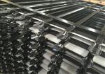 1800mm height x 2350mm width flat top tubular steel fence panels INTERPON powder