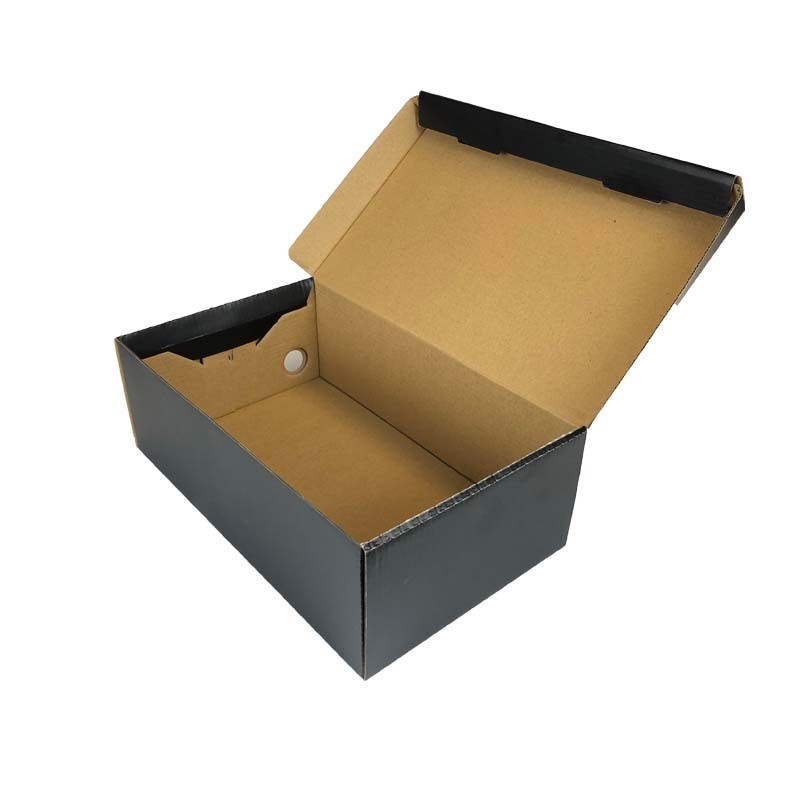 Matt Varnish Brown Parcel Box , FSC CMYK Custom Printed Apparel Boxes