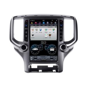 China Dogde Ram Single Din Android Car Stereo Head Unit PX6 12.1 Inch wholesale