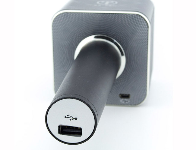 Party Wireless Q7 Karaoke Microphone , Ktv Bluetooth Speaker Microphone