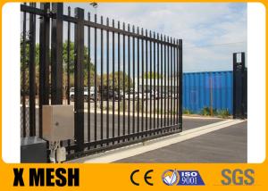China Spacing 140mm Pool Security Metal Fencing Hot Dipped Galvanized wholesale