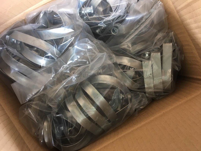 Heavy Duty Hinged Pipe Clamps Loop Hanger