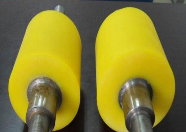 OEM Industrial PU Polyurethane Coating Rollers Wheels Replacement Polyurethane