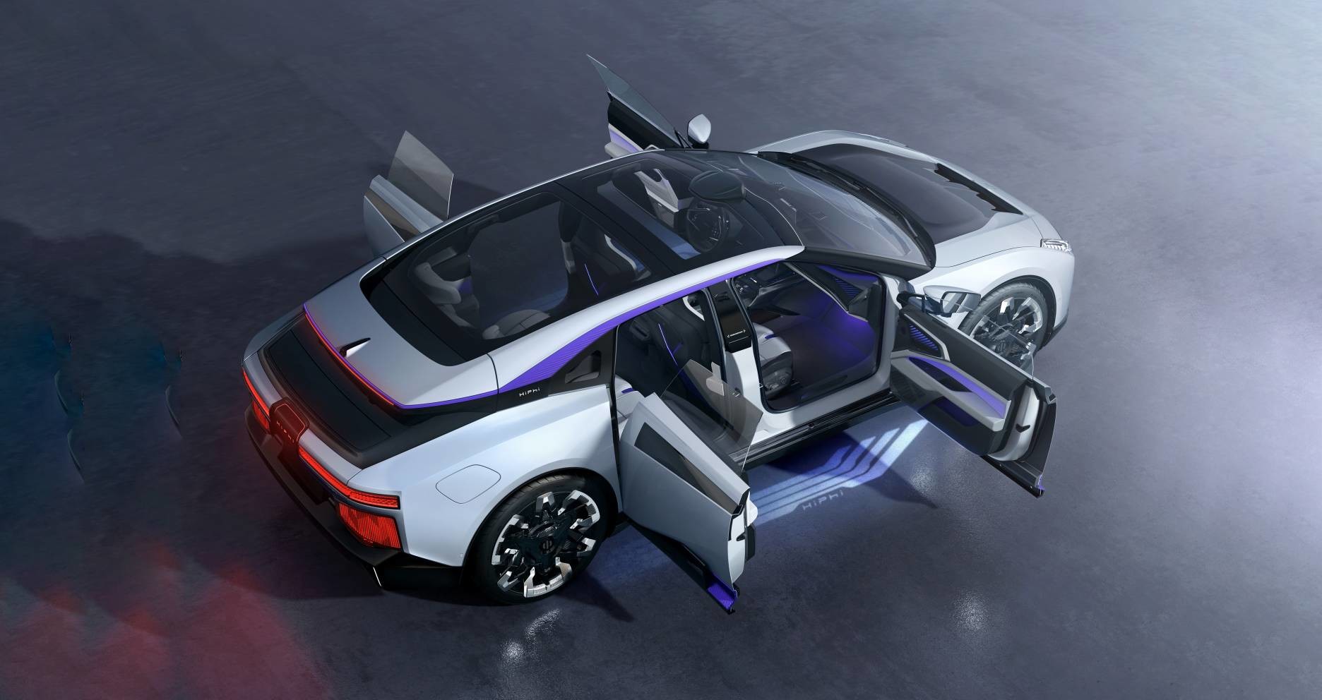 HiPhi Z Electric Luxury Car Intelligent Driving 705KM Range 0-100km/H Acceleration 3.8s