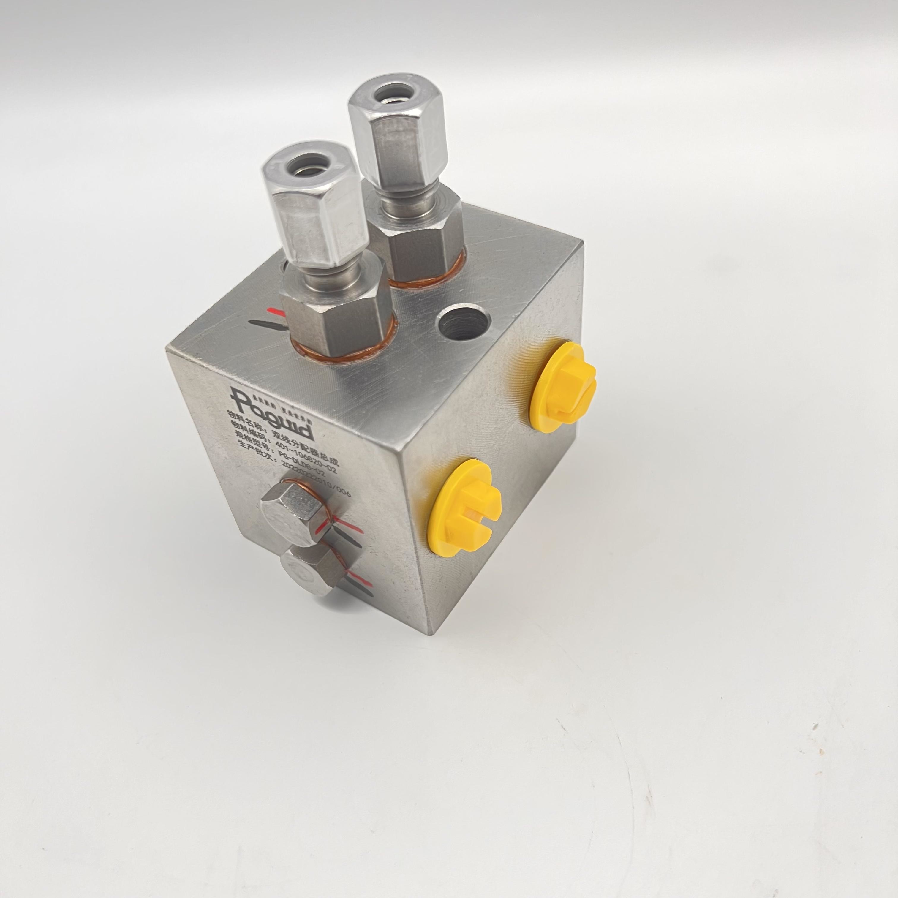 RZ Spare Part Concrete Pump Two Wire Lubrication Distributor