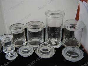 China wholesale clear 3OZ-21OZ glass jar with cheap price in stock wholesale