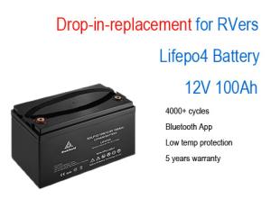 China High Temperature Lifepo4 Battery 12v 200ah For Solar Panel / Water Pump wholesale