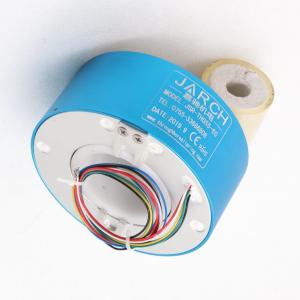 China Fiber Optic 12mm 12 Circuits 10A Rotary Joint Slip Rings wholesale
