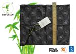 Black Anti Resistant Waterproof Wet Bag Single Drawstring / Zipper Available