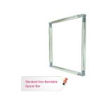 Aluminum spacer bar straight corner key