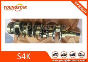 China S4K 4W3989 4W3579 Forged Steel Crankshaft S4KT Crankshaft Forklift ENGINE PARTS wholesale