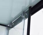 900x900x1900mm Bathroom Glass Cubicle Aluminum Frame