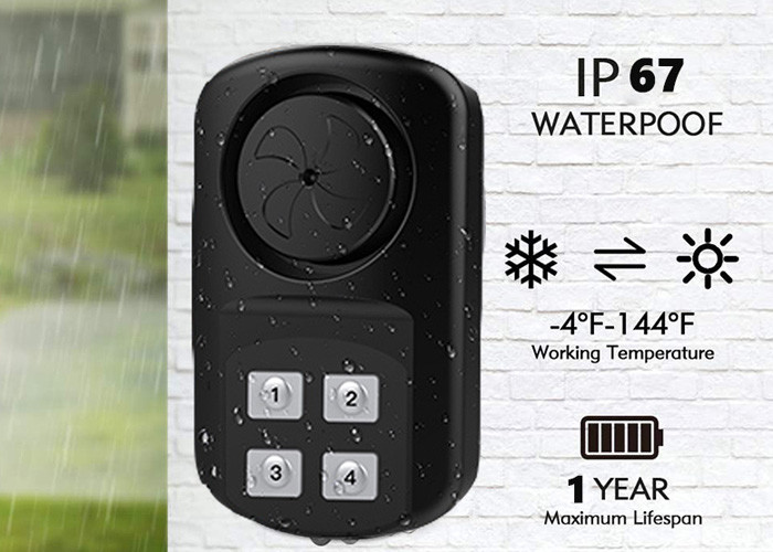 IP67 140db Home Security Alarm Systems Door Window Sensor Detector