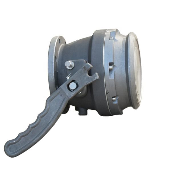 Manual Aluminium Alloy API Oil Adaptor Drain Valve for Oil Tank Truck High Flow Rate and 0.6Mpa Nominal Pressure