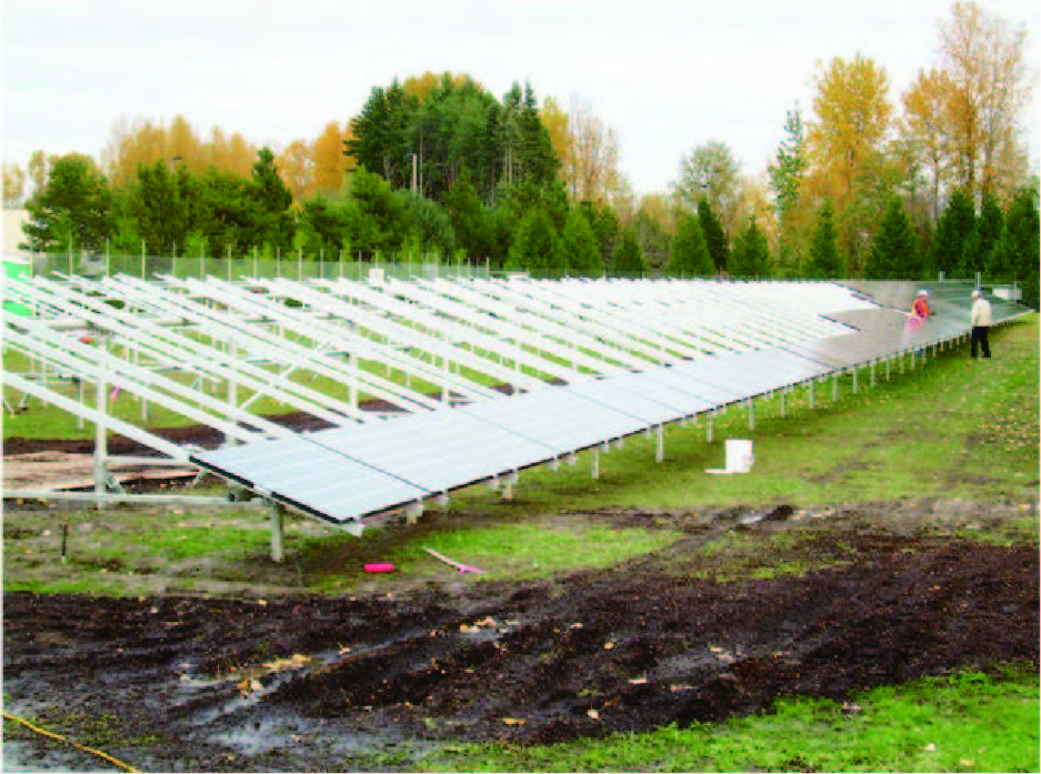 Aluminum Solar Panel Ground Mounting Systems Frameless for Home power system solar bracket