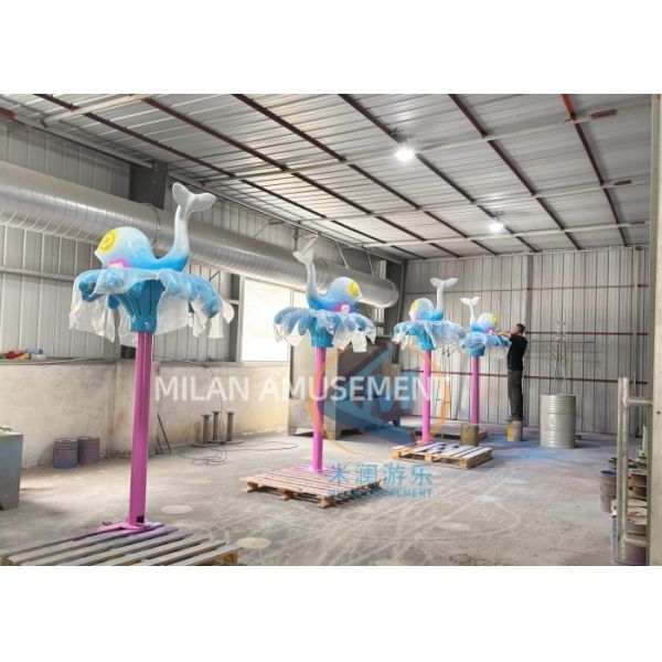 High Durability Aqua Splash Sprayers Flower Shape For Indoor Entertainment