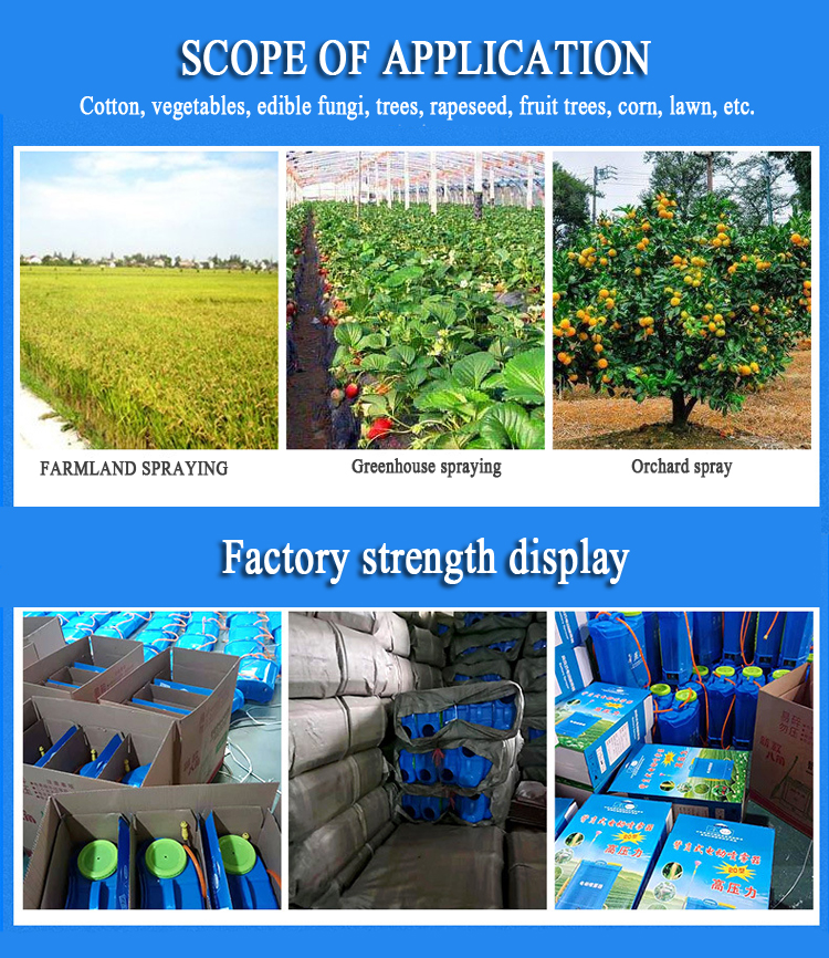 Knapsack pesticide agricultural agriculture hand electric powered operated machine sprayer