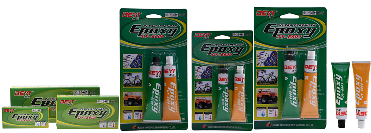 Extra Strong Adhesive Epoxy Resin System 90 Minutes Curing Double Components Adhesives