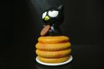 Lovely Yellow Small Plastic Toys , Cartoon Characters Toys OEM Acceptable