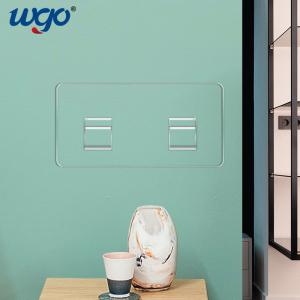 China Self Sticky Wall Mount Hook Hanger 10kg Load 70mm Wide PVC sticker wholesale