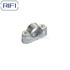 China RIFI Malleable Iron Hot Dipped Galvanized Distance Saddle 20mm,25mm,32mm wholesale
