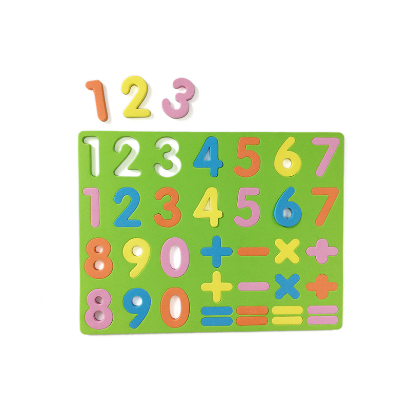 Washable Modern Teacher Aids Magnetic Number Board For Classroom ODM