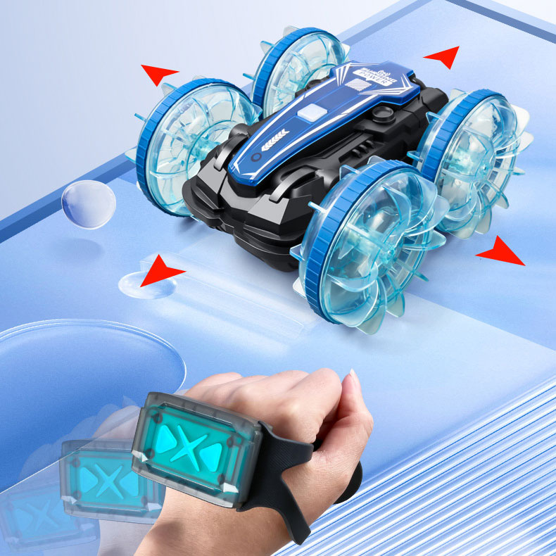 State of Assembly Ready-to-Go RC Vehicle for Boys Waterproof Stunt Gesture Sensing