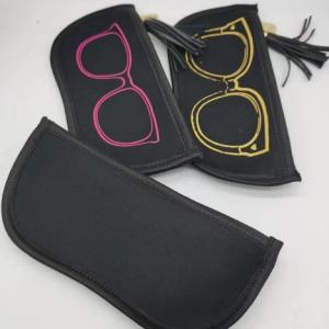 China Canvas Mutispandex Soft Sunglasses Case Eyewear Neoprene eye glass cases wholesale