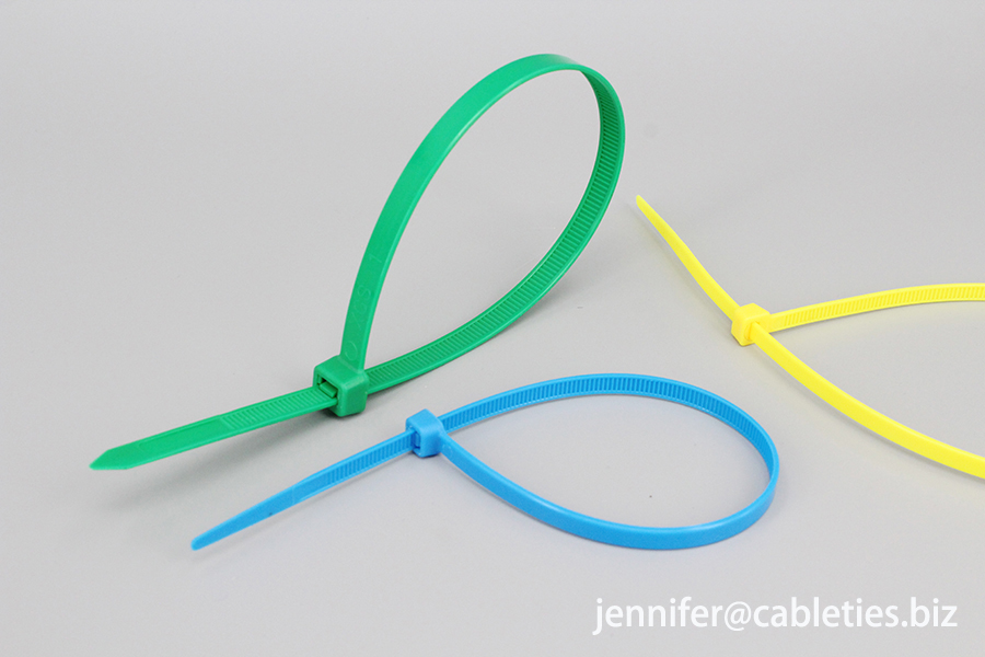 High quality 100mm-200mm self-locking nylon numbered cable ties straps and identification wire ties with label