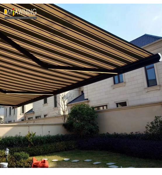 Courtyard Balcony Shop Electric Telescopic Awning