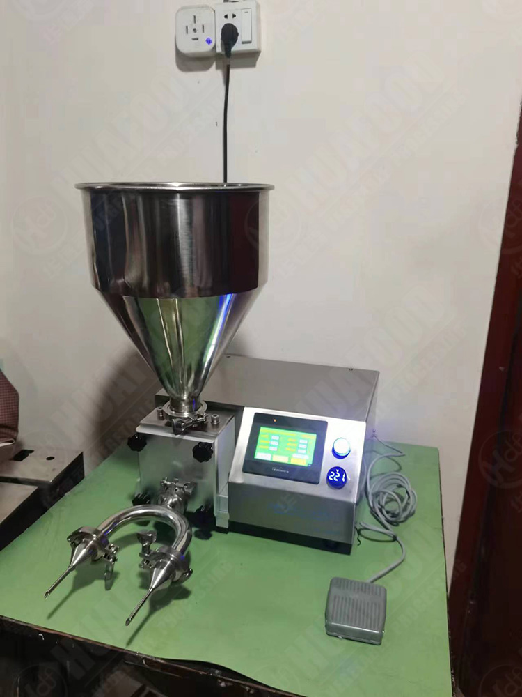Liquid Nitrogen Filling Machine Auto Food Wine Olive Oil Juice Jam Sauce Cream Paste Liquid Nitrogen Filling Machine