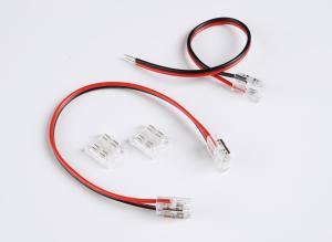 China Milewood LED Strip Light Accessories COB Led Strip Connector 2 Pin Board To Wire wholesale