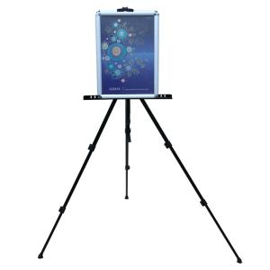 China Light Weight Tripod Graphic Banner Stand Aluminum Poster Easel Art Easel wholesale