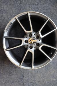 China 66.6 Hole Mercedes Benz 19 Inch AMG Rims , Titanium Grey Automotive Wheel Rims wholesale