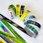 Factory Custom Event VIP Wristbands Glitter Shiny Laser Concert Music Festival