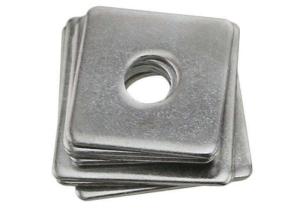 China Carbon Steel Square Strut Washers , Heavy Duty Square Washers Galvanized wholesale