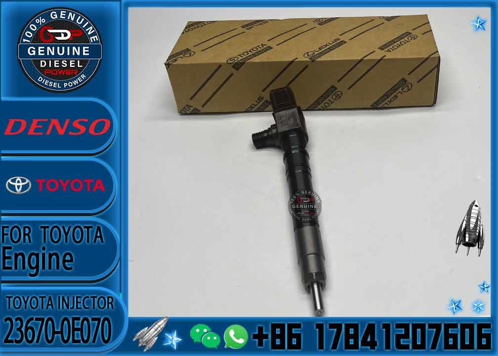 Common Rail Fuel Injector 23670-0E070 23670-08040 23670-0E060 23670-35010 23670-11040 23670-11100 23670-11030 23670-0E08