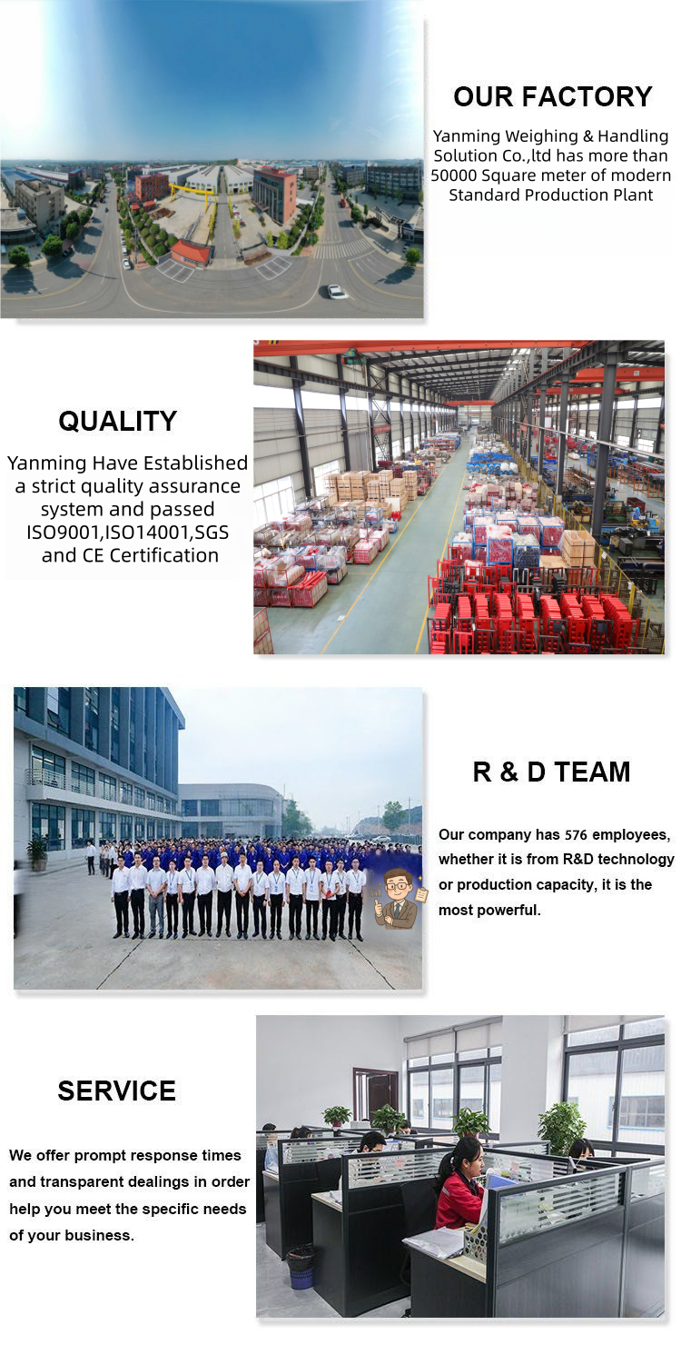 Electronic Portable Pallet Beam Scale 4500kg APP Control Industrial