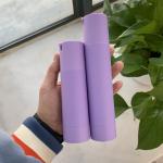 PET Purple Twist Up Airless Lotion Pump Bottle 80ml 100ml 120ml