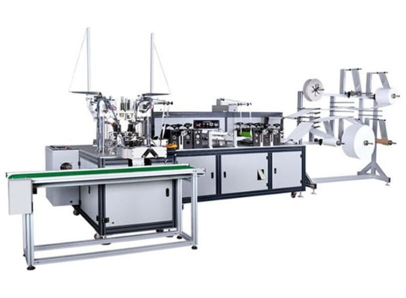 Non Woven Earloop Mask Machine High Performance Output Frequency 20KHZ