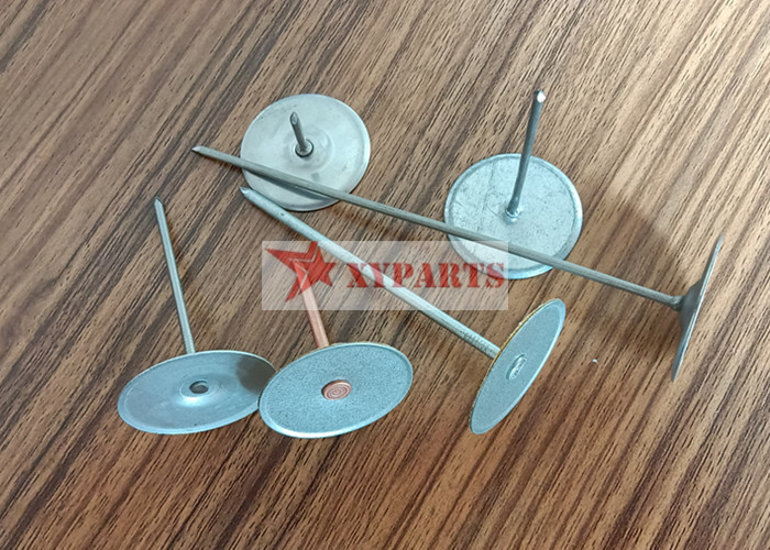 1" Long X 12 Gauge Quilting Pin Stainless Steel For Insulation Ductwork